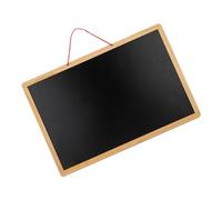 HOMSFOU Tableau Noir Blanc Double Face Magnétique Bois Tableau à Craie et Suspendu Message Pratique pour Cuisine Chambre et Café