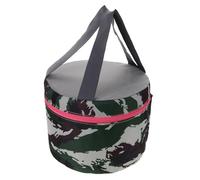 HOMSFOU Tabouret Portable pour Jardinage et Désherbage, Petit Siège Léger en Plastique Mousse 18 Cm, Camouflage Résistant la Saleté, pour Travail Agricole en Serrage, Camping et Plein