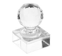 HOMSFOU Tampon de Pression pour Fard à Paupières et Blush Plateau Compact Rond, Outil de Pressage Séparé pour Poudre, Adapté aux Retouches de Maquillage Quotidien