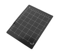 HOMSFOU Tapis de Découpe Magnétique à Grille pour Machine de Découpe Support Antidérapant Noir Accessoire pour Papier Tissu Cuir Outil DIY Précis