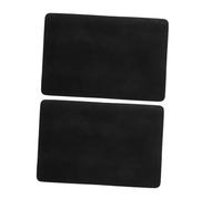 HOMSFOU Tapis de Magicien Noir Grand Format 40x60 Cm, Lot de 2 Tapis de Poker Réutilisables Surface Antidérapante, Accessoire de Cartes à Jouer Truqué pour Spectacles et Jeux en Famille