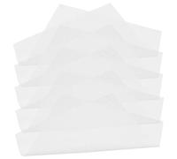 HOMSFOU Tapis de Séchage Résistants à Haute Température Lot de 5 en Silicone Blanc Carré et Antiadhésifs pour Déshydrateur Alimentaire pour Fruits et Légumes