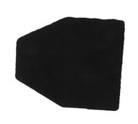 HOMSFOU Tapis d'urinoir absorbant antidérapant lavable et réutilisable pour les hôtels et les toilettes commerciales, séchage rapide, design pratique pour l'environnement