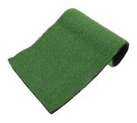 HOMSFOU Tapis Gazon Synthétique 25x50 Cm pour Tortues, Plateforme Flottante Réaliste pour Aquarium, Terrain de Repos en Gazon Artificiel, Décor Micro-Paysage, Accessoire Léger et Solide