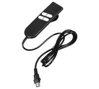 HOMSFOU Télécommande pour Canapé Électrique à 4 Boutons Prise Droite 5 Broches, Commande Manuelle pour Fauteuil Inclinable et Releveur 180°, Pièce de Rechange Compatible, Contrôle