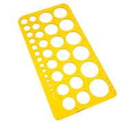 HOMSFOU Template pour Règle Géométrique Multi Usage pour Étudiants Architectes et Ingénieurs Outil de Conception Pratique et Fiable