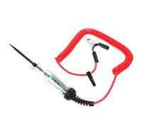 HOMSFOU Testeur de Numérique pour Véhicules Détecteur de Tension avec Fil Ressort Outil de Test Lumineux et Portable pour Réparation Automobile