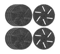 HOMSFOU Têtes de Ponçage pour Râpe Électrique Pieds 20 Pièces, Disques Abrasifs Ronds en Abs pour Dissolvant de Callosités, Accessoire de Meulage Pédicure pour Soin des Pieds à Domicile