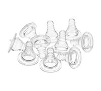 HOMSFOU Tétines Silicone Lot de 10 pour Bouteille de Bière Grand Trou 3,7 CM Accessoires Amusants pour Fêtes Adultes Boire sans Déversement