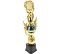 HOMSFOU Trophée de Récompense Compact pour Garçon et Filles, Plastique Bleu | Petit Prix pour Gagnants, Usage Fêtes et Remises, Encourage les Garçon et Filles, Format Bureau