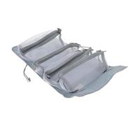 HOMSFOU Trousse de Maquillage Compartiments Détachables, Trousse Compacte et Légère pour Voyage en Avion et Rangement Cosmétique Multifonction Couleur Aléatoire