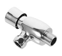HOMSFOU Valve De Chasse D'eau En Cuivre Pour Urinoir Mécanisme De Temporisation Manuelle Et Design Élégant Pour Toilettes