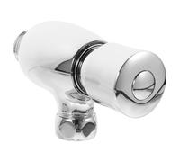 HOMSFOU Valve De Chasse D'Urinoir En Cuivre Avec Bouton Poussoir Manuel À Retardement Remplacement De Robinet De Chasse D'Eau Pour Salle De Bain Installation Facile