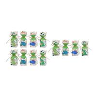 HOMSFOU Vase Boîte à Bonbons Dinosaure 3D 12 Pièces, Coffret Léger en Carton pour Décoration de Fête et Présents d'Anniversaire