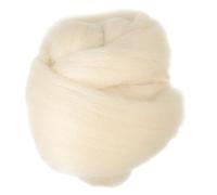 HOMSFOU Wool Roving Yarn DIY Felting Crafts Material For Needle Felting Handmade Wool Fiber For Ornament And Decoration