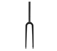 HOMSXPAC Fourche Avant de vélo à démontage Rapide, Passage de câbles Interne, Fibre de Carbone, Fixation Rigide, Tout-Terrain (Noir Mat)