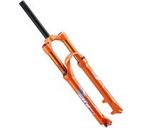 HOMSXPAC Fourche Avant de VTT à Suspension pneumatique, diamètre 26 ou 27,5 Pouces, Blocage Manuel 1-1/8", axe QR 9 mm, pour Accessoires VTT.