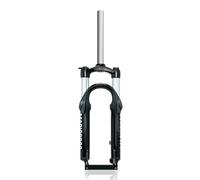 HOMSXPAC Fourche de Suspension pour VTT 20/24 Pouces, débattement 100 mm, Fourche pour vélo Enfant, axe Droit 1-1/8", Ressort mécanique, Blocage Rapide 9", Frein à Disque, Serrage Rapide ma