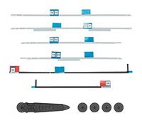 homsyway Nouveau kit de bandes adhésives pour écran LCD, roue d'ouverture, poignée, compatible avec Apple iMac 27' A1419 Retina 2017 2019 2020