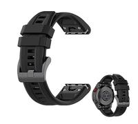 HOMTERN Bracelet de rechange souple en silicone de qualité supérieure pour Garmin Fenix 7X/7X Pro/6X/6X PRO/5X/5X Puls/3, Instinct 2X/Tactix 7/Tactix Delta/Enduro, Descent MK 1/MK 2 Largeur 26 mm