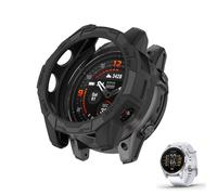 HOMTERN Compatible avec Garmin Fenix 7S, Fenix 7S Pro, EPIX Pro 42 mm, coque de protection en TPU souple, légère, résistante aux chutes, aux rayures, flexible, robuste, noire