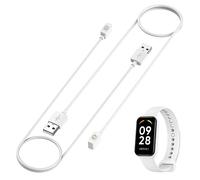HOMTERN Lot de 2 chargeurs magnétiques pour Xiaomi Mi Band 8/8 NFC/8 pro/8 active/band 9/9 NFC et pour Redmi Band 2/Watch 3 Lite/Watch 3 Active, câble de charge USB de 1 m, station d'accueil