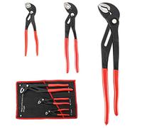 Homtone Lot de 3 pinces pour pompe à eau, outils de réparation, avec sac de rangement, longueur : 175/240/415 mm