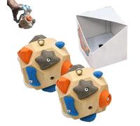 Homtrator Bloc d'escalade Artisanal - Développez Votre Force Et Votre Précision, Boule d'escalade Simulant Les Prises d'escalade, Boule d'escalade Basique, Blocs D'entraînement 3D for l'escalade