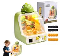 Homtrator Jeu de Basket-Ball de Table Dinosaure pour Enfants, borne d'arcade électronique, Panier interactif avec Mini-Ballons et pièces, Affichage du Score, Jouet de Sport d'intérieur