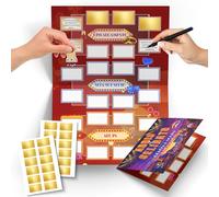 hOmty Jeux Adieu au Célibat Marié à Gratte et Gagner Personnalisable | Adieu au Célibat Gadget Marié avec Défis