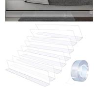 HOMURY Bloqueurs de jouets pour meubles : lot de 8 Bloqueurs de jouets Barrière murale adhésive forte pour animaux de compagnie, pour bloquer les espaces sous le canapé et le lit