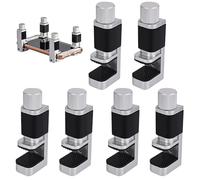 HOMURY Lot de 4 pinces de fixation réglables en métal pour écran LCD, outils de réparation réglables pour smartphone et ordinateur