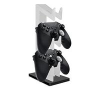 HOMURY Support de manette : support universel de manette à 3 étages et support de casque pour Xbox Series, PS4, PS5, PS3, accessoires de bureau 4 en 1 accessoires de chargeur PS4