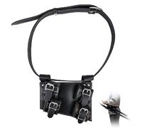 HOMURY - Support d'épée Katana avec ceinture robuste et confortable pour 2 Katana, parfait pour cosplay et amateurs de samouraï, accessoire pour fans de samouraï