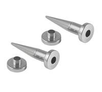 Homxi 2 Pièces Ecarteurs Oreilles 7mm,Ecarteur Plug Oreilles Acier Chirurgical avec Cône Tunnels Oreilles Argent