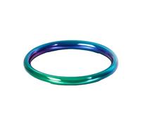 Homxi Bague Femme de Mariage,Bague Cercle Bague Acier Inoxydable Simple Bague Multicolore Alliance Femme Taille 52