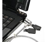 Homy Verrou de sécurité pour Ordinateur Portable, Cable Antivol Universel pour Netbook 2 clés incluses, Antivol Ordinateur Portable Câble
