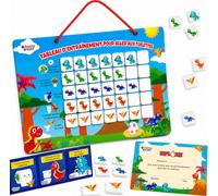 HOMYKIDS® [FRENCH] Tableau Enfant Apprentissage Propreté Magnétique - Tableau de Récompense - Routine Visuelle