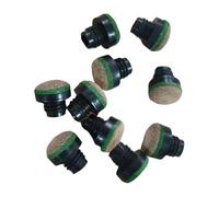 Homyl 10x Pointes de Queue de Billard Réparation Pointes de Queue de Snooker pour Joueurs de Billard Snooker