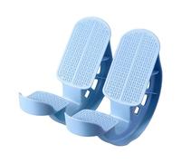 Homyl 2 Pièces Foot Stretcher Rocker Support Calf Stretcher Roue Pied Exercice Cheville PP Nettoyage Simple Antidérapant Adapté pour Amateurs de YOG, Bleu
