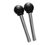 Homyl 2 Pièces Poids Stack Pin Remplacement Universel Machine Musculation INOX Adaptateur Accessoires Câble Convient à La Salle de Sport à Domicile Entraîne, 8cmx1cm