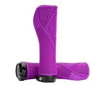 Homyl 2 Pièces Poignées Guidon Vélo Confortables Antidérapantes Ergonomiques Fermeture Sécurisée en TPU PP PC Adaptées Cyclistes Montagne, Violet