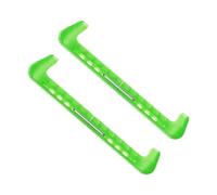 Homyl 2 Pièces Protège-Lames Patins à Glace Accessoires de Marche Ajustables Couvre-Lames pour Bottes de Patin Protection Complète Universelle Surface Antid, Vert
