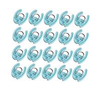 Homyl 20 Clips de Ligne Principale pour Canne à Pêche, Montage Anti-Fond, Stable et Facile pour Une Utilisation en Extérieur