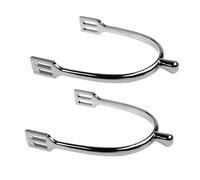 Homyl 2X Éperons de Cheval Décor de Bottes de Cheval Compétition Accessoire équestre Éperons de Bottes