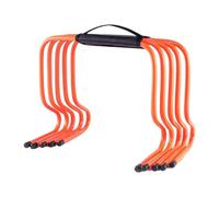 Homyl 5 Pièces Agility Hurdles Accessoires D'Entraînement Équipement de Puissance pour Football Obstacles de Rapidité pour Basketball Outils D'Agili, 40cm
