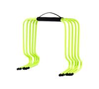 Homyl 5 Pièces Agility Hurdles Lot pour Entraînement de Rapidité Coordination et Contrôle Corporel Accessoires d'exercice en PP Faciles à Transporter Adapté, 50cm