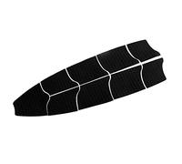 Homyl 9 Pièces/Ensemble Diamond Surfboard Full Deck Traction Pad Tail Grips, Noir, 186 x 59cm