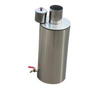 Homyl Accessoires pour Four, Réservoir d'eau, Pièces de Professionnelles, Interchangeables, Installation Facile, Cheminée, Bouilloire, 8cmx19cm