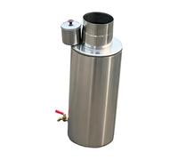 Homyl Accessoires pour Four, Réservoir d'eau, Pièces de Professionnelles, Interchangeables, Installation Facile, Cheminée, Bouilloire, 11.4 Cm X 19 Cm